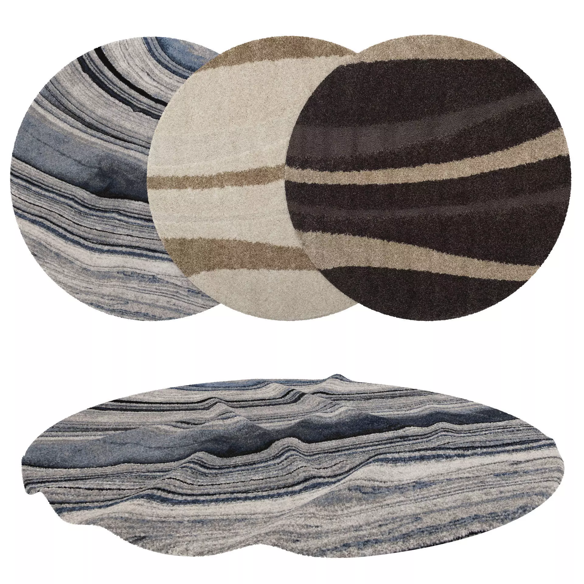 Rugs No 634 Low-poly 3D model_0