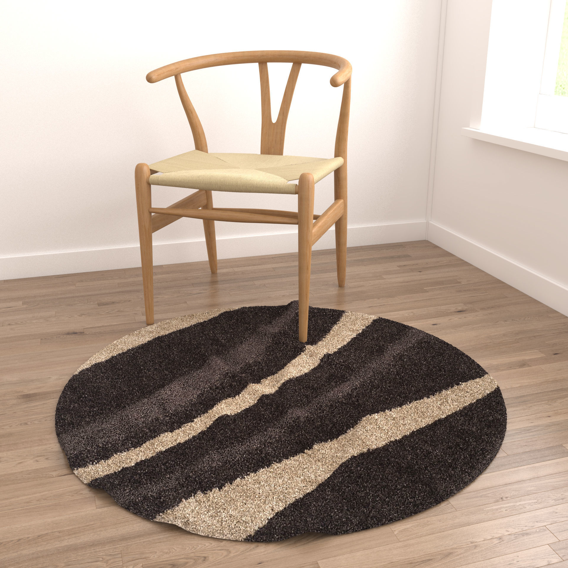 Rugs No 634 Low-poly 3D model_4