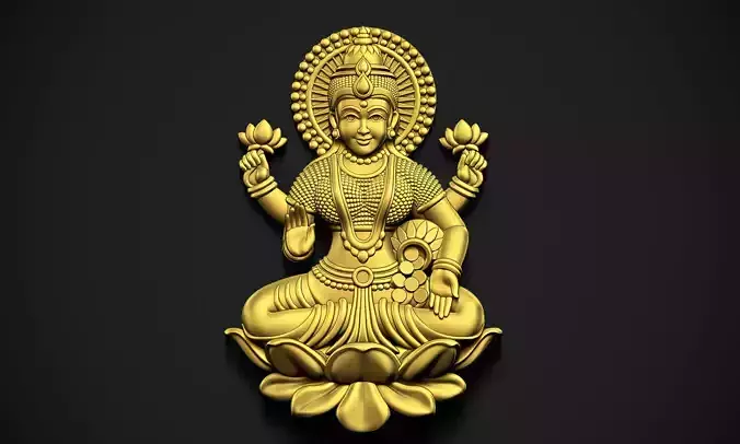 Laxmi Ji 3D Model