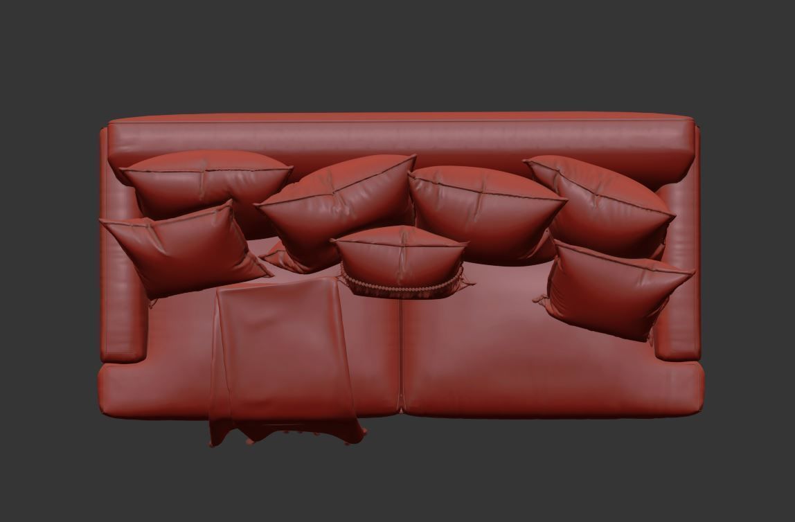 Smooch Sofa 02 3D model_8