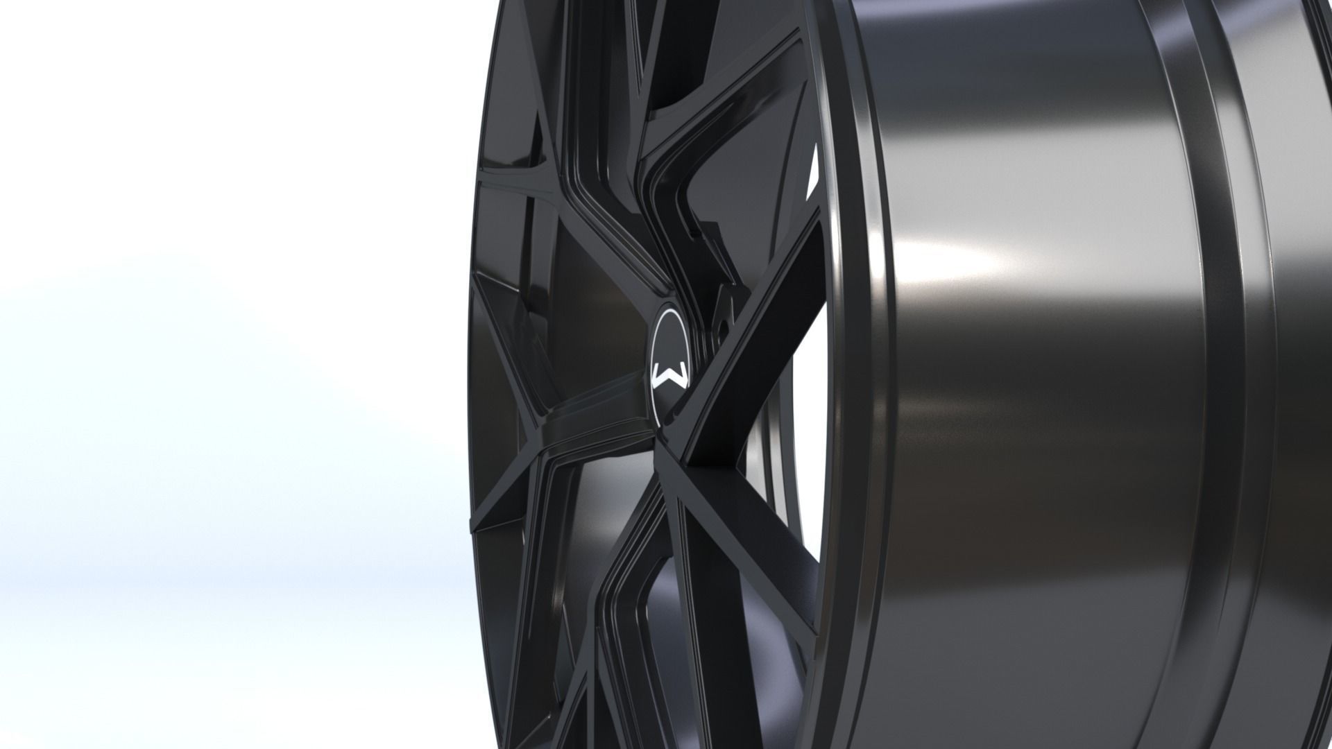 Dilinger DF3 forged  3D model_1