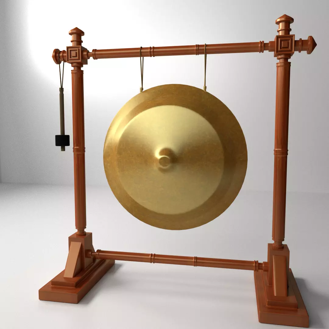 Gongs gong 3D model