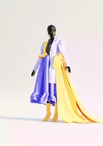 Marvelous Designer CLO3D Digital Garment 3D model