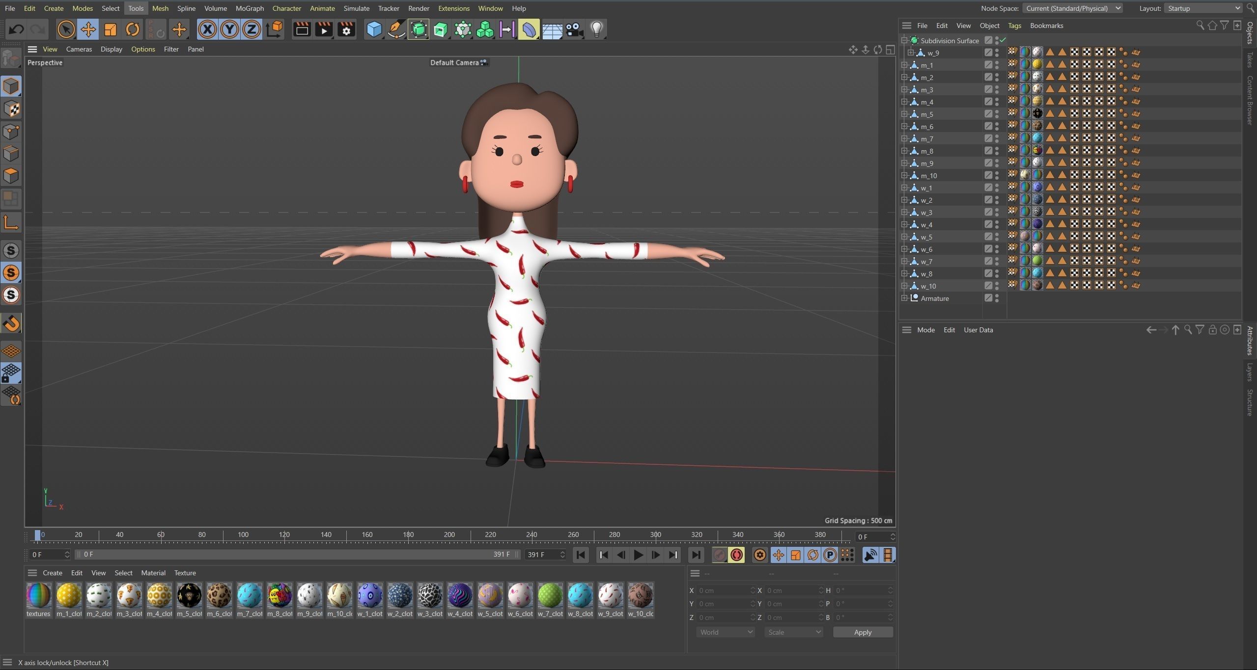 Low poly cartoon characters 1 03 pack 3d model Low-poly 3D model_29