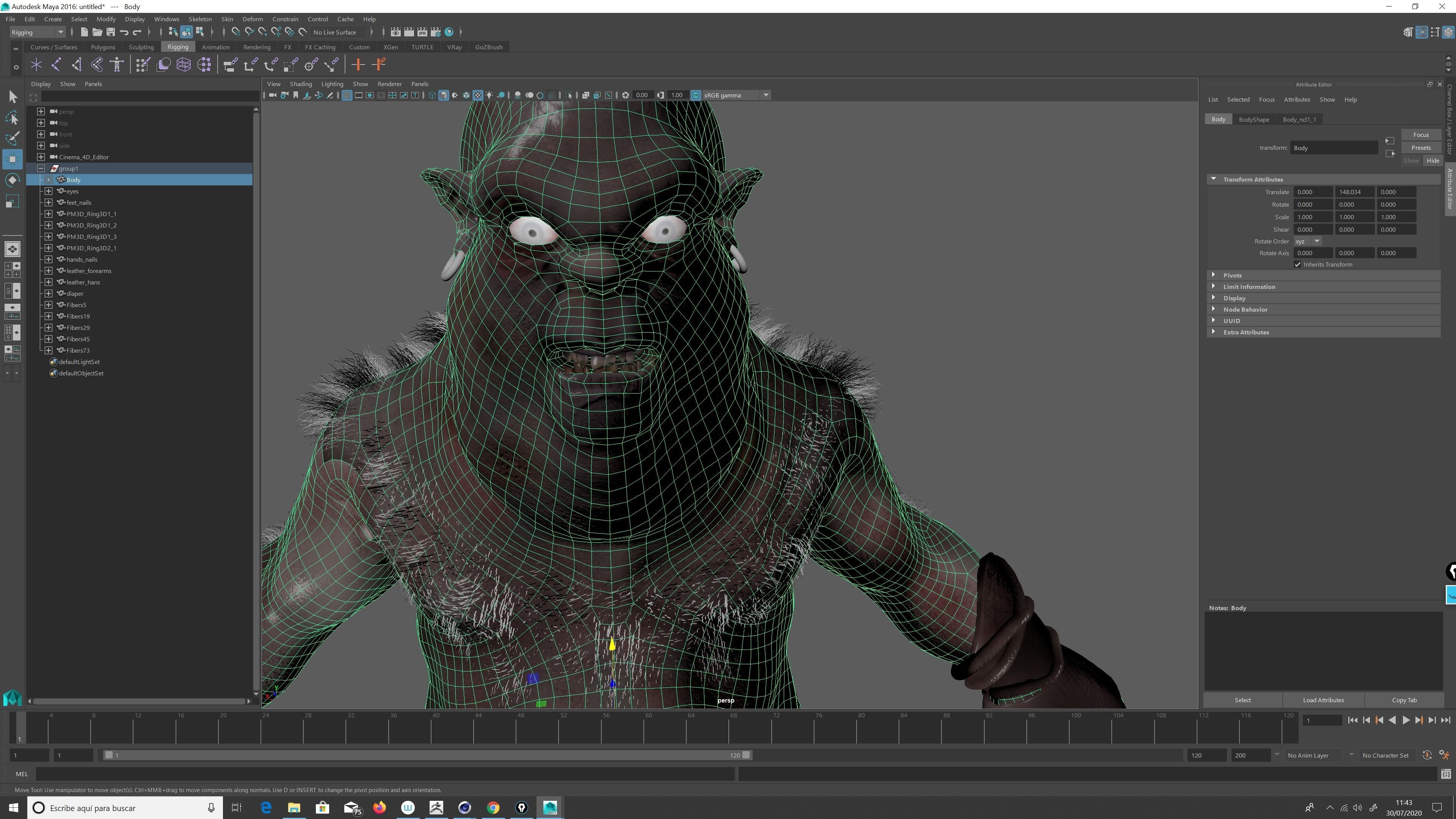 TROLL Low-poly 3D model_19