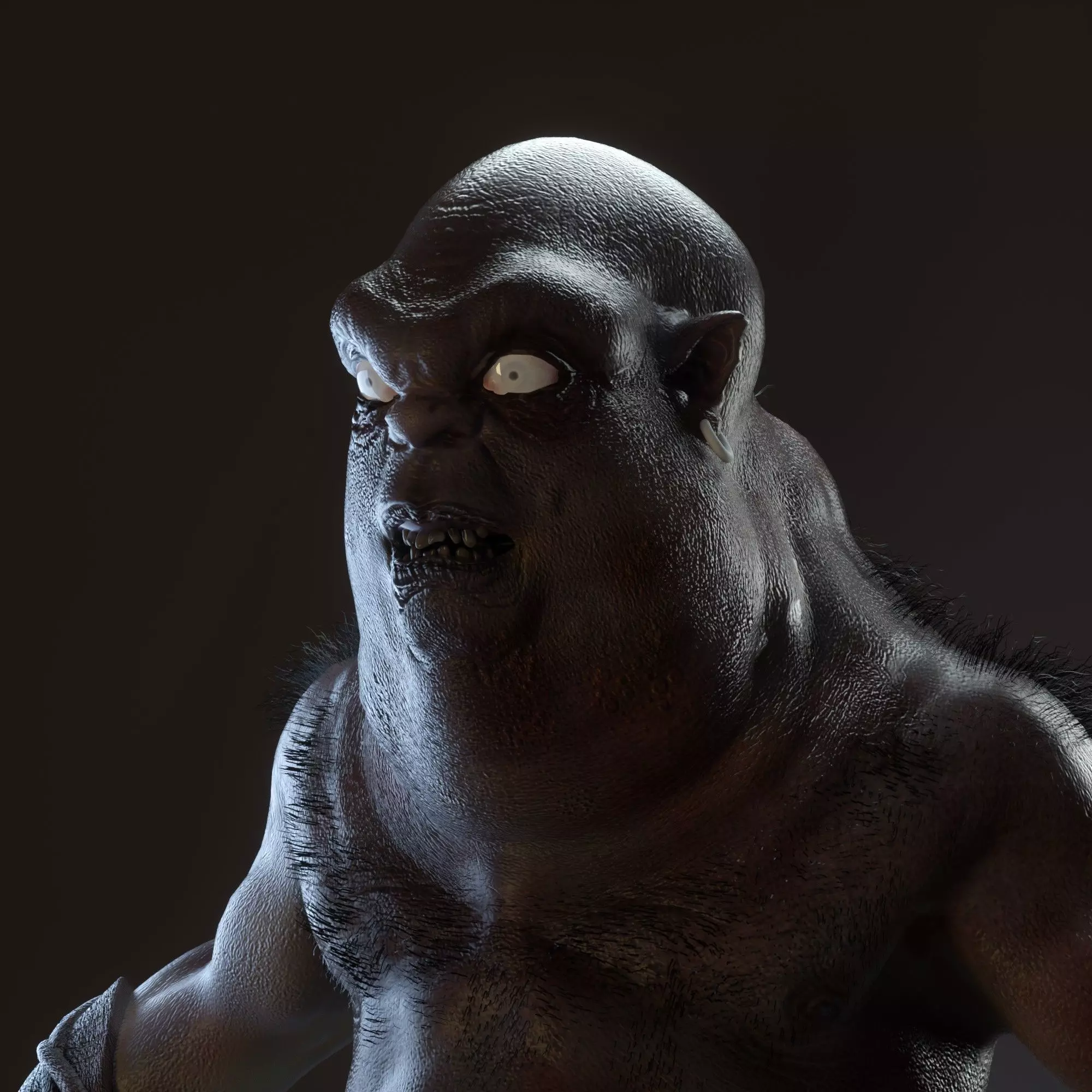 TROLL Low-poly 3D model_0