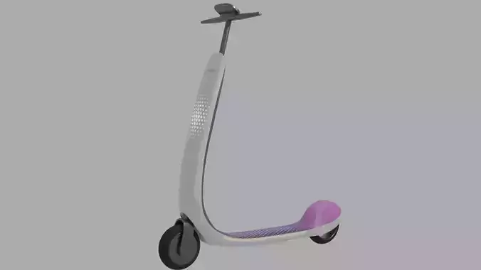 NEBULA Scooter V2 Low-poly 3D model