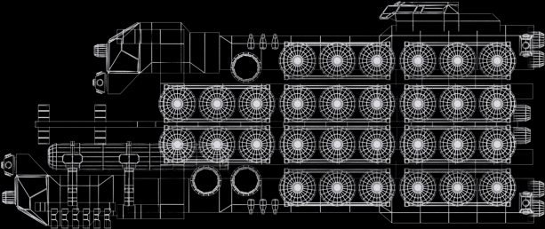 Fuel Transport Low-poly 3D model_4