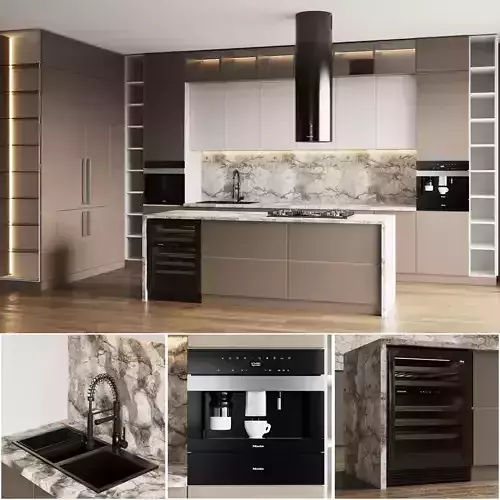 Kitchen 021 3D model
