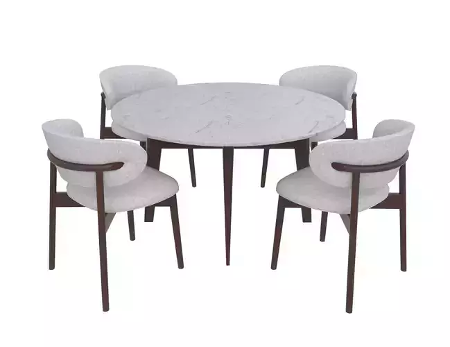 Oleandro chairs with table