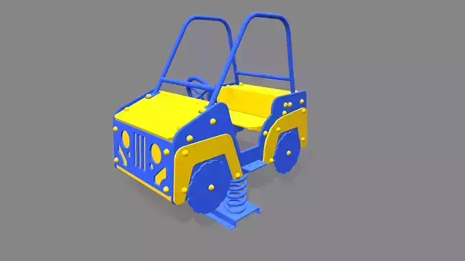 Toy car for playground
