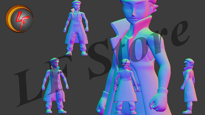 Pokemon Noland 3D model