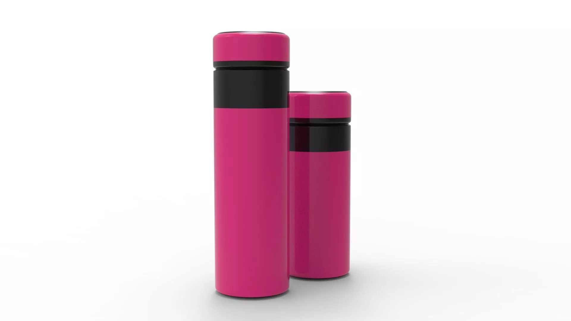 THERMOS PINK BLACK 3D model