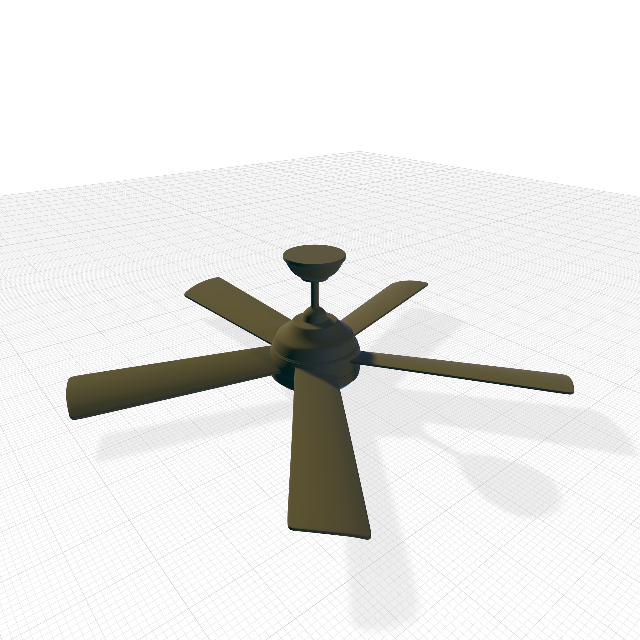 Celentano Standard Ceiling Fan 3D model_4