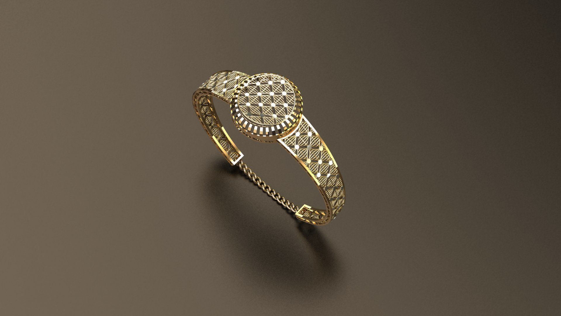 9 PCS BRACELET BANGLE  3D print model_2