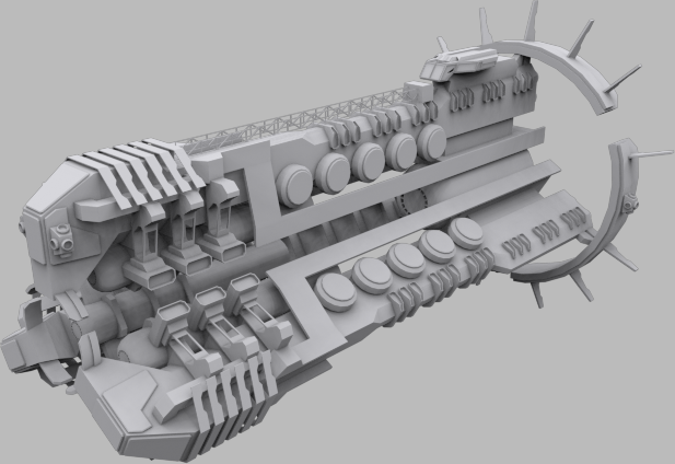 Border Patrol Low-poly 3D model_1