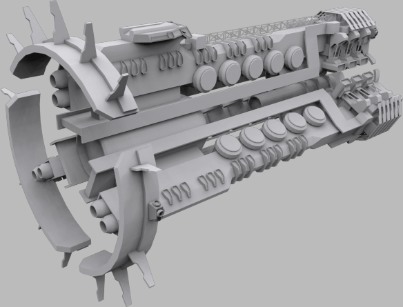 Border Patrol Low-poly 3D model_2