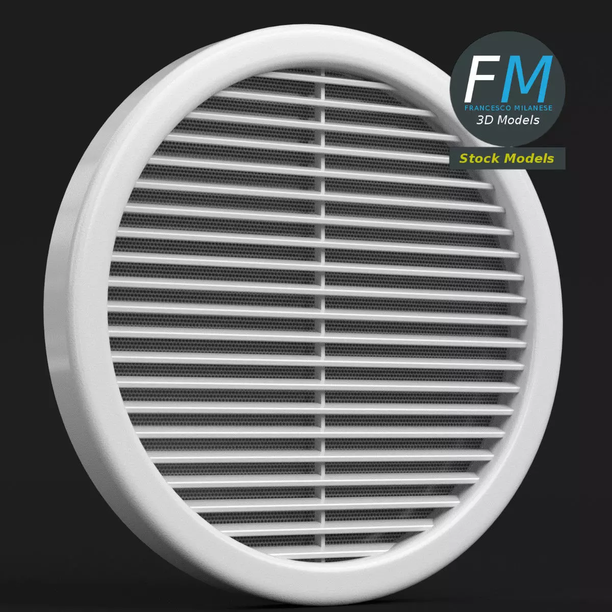 Air vent 3D model_0