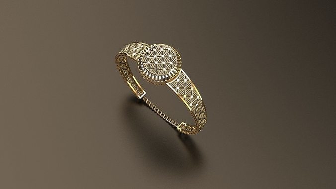 bangle bracelet 3D print model