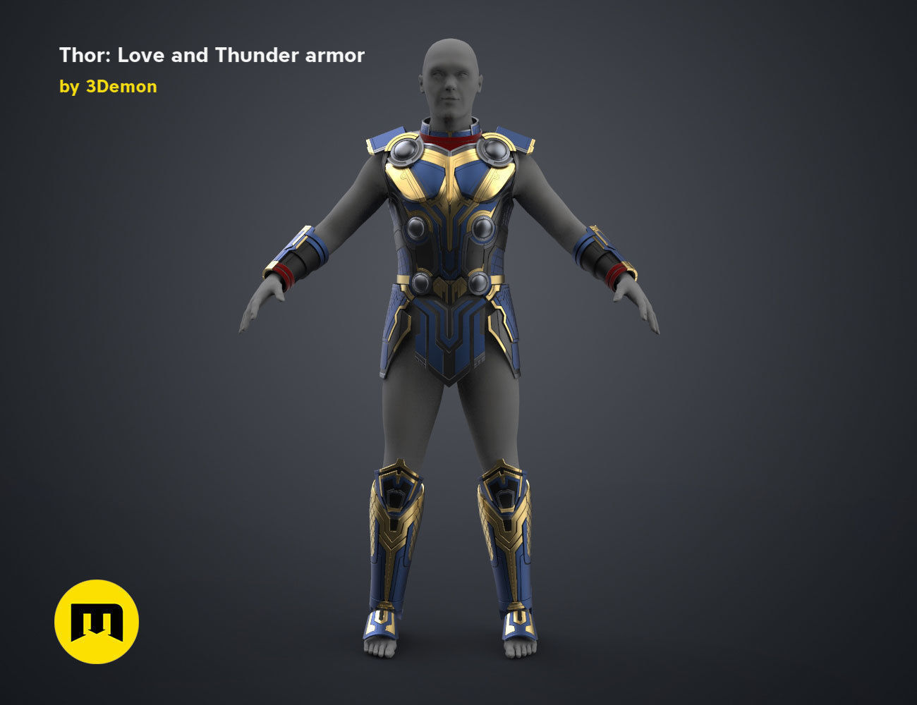 Thor armor - Love and Thunder 3D print model_1