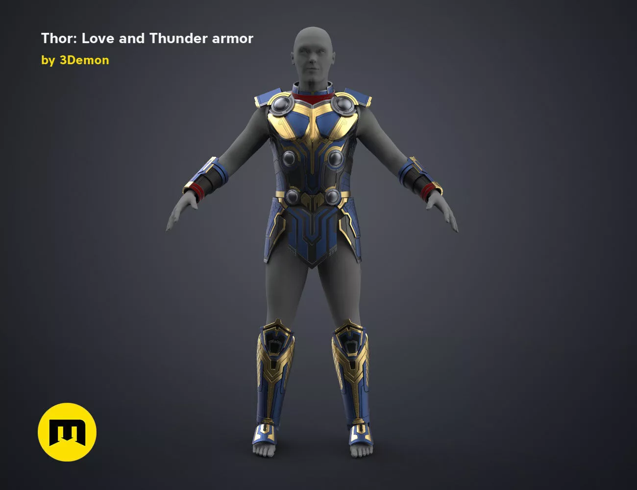 Thor armor - Love and Thunder 3D print model