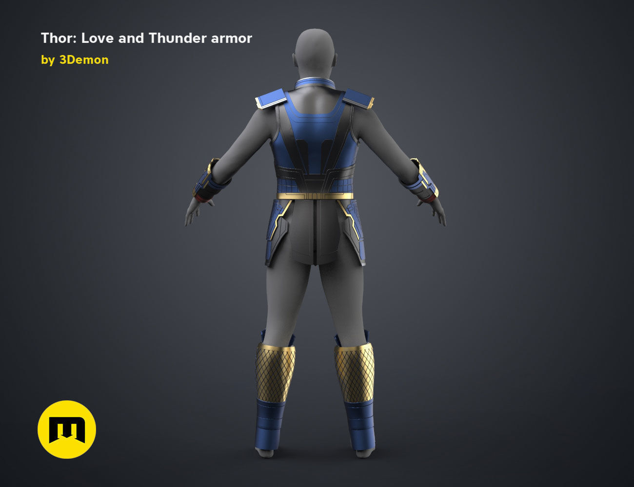 Thor armor - Love and Thunder 3D print model_7