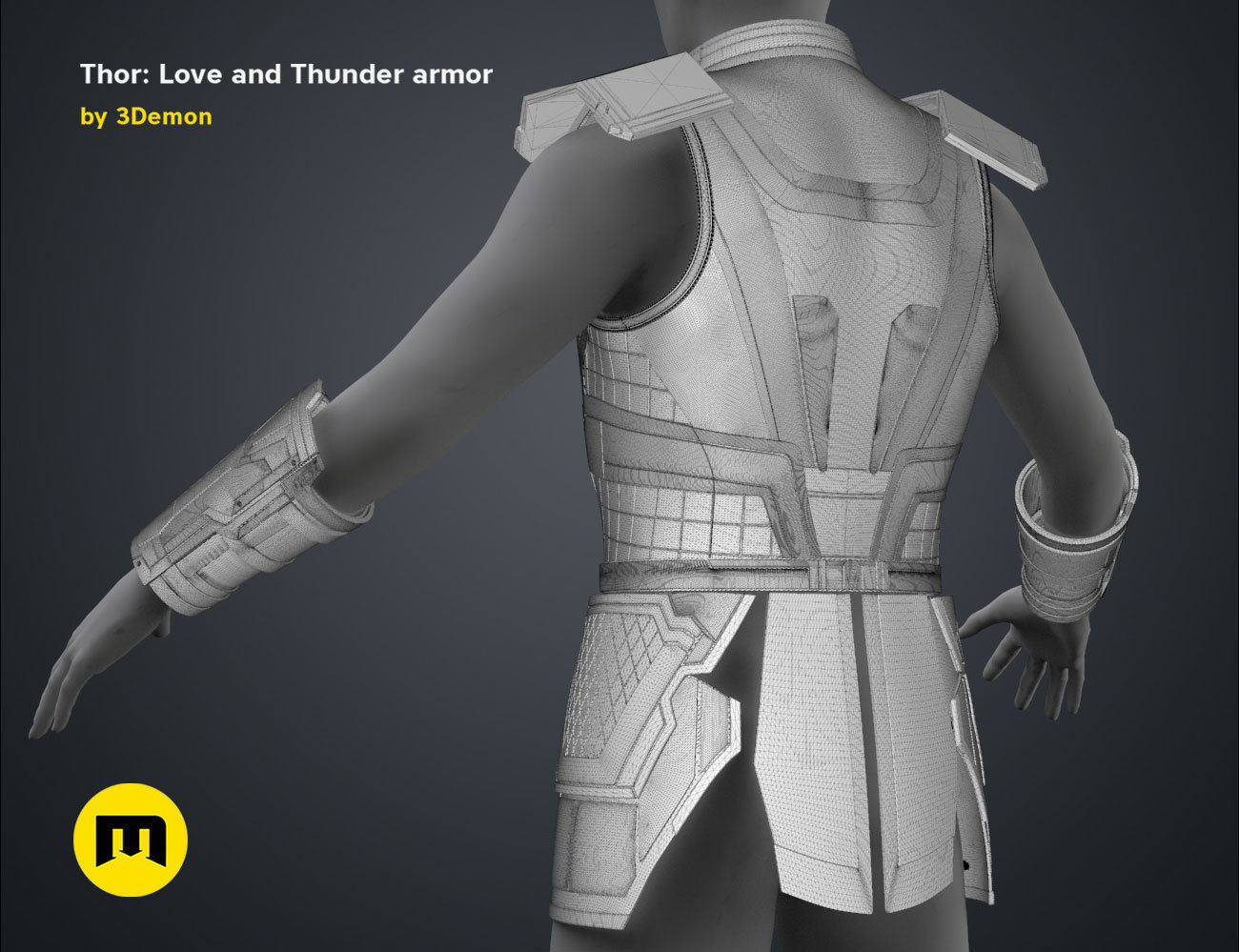 Thor armor - Love and Thunder 3D print model_23