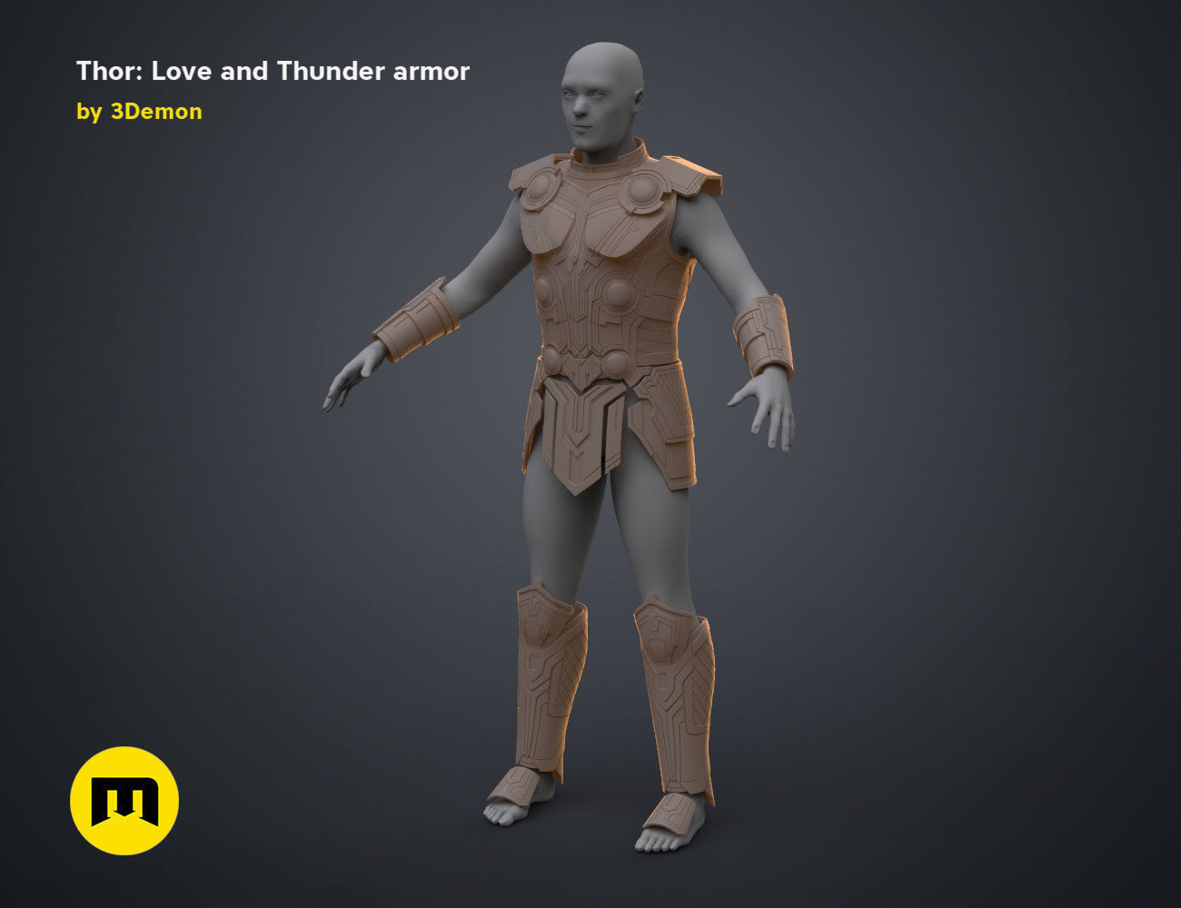 Thor armor - Love and Thunder 3D print model_10