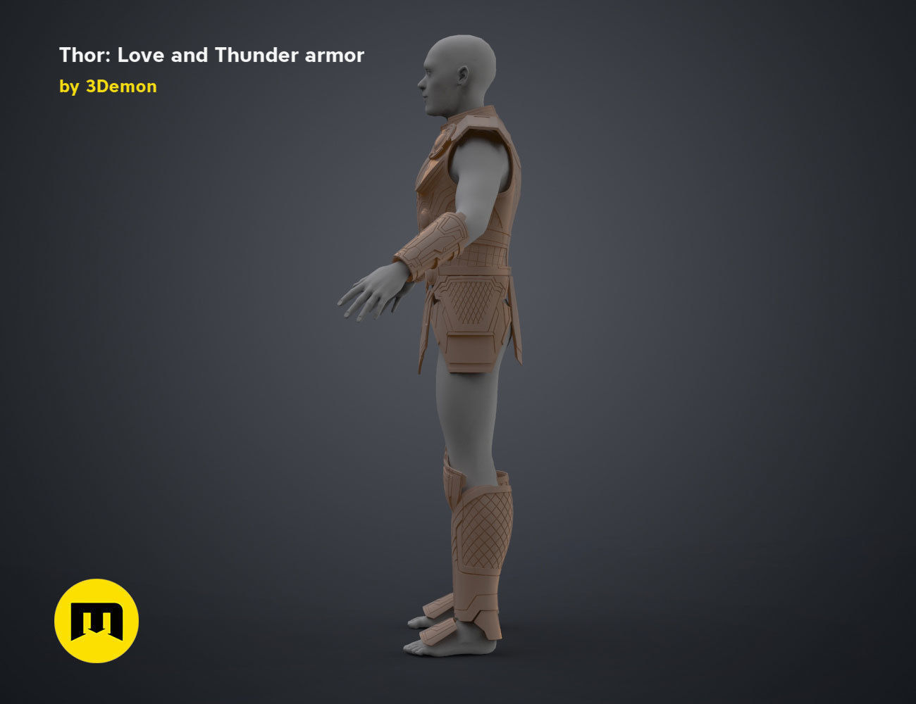 Thor armor - Love and Thunder 3D print model_13