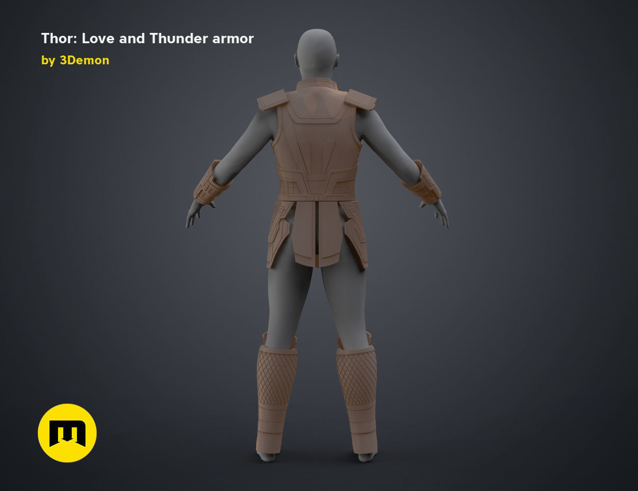 Thor armor - Love and Thunder 3D print model_14