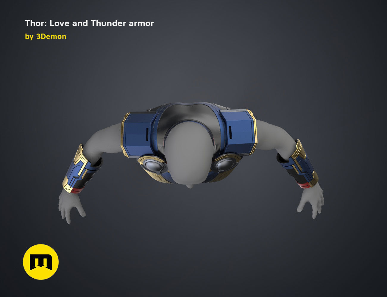 Thor armor - Love and Thunder 3D print model_6