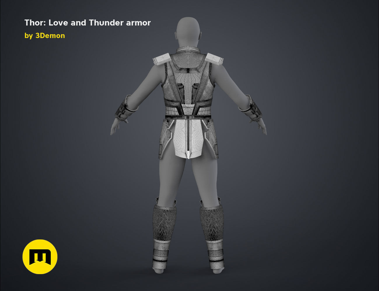 Thor armor - Love and Thunder 3D print model_20