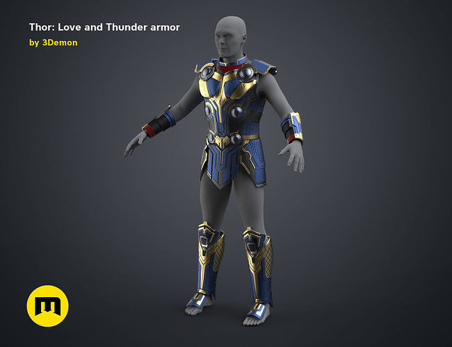Thor armor - Love and Thunder 3D print model