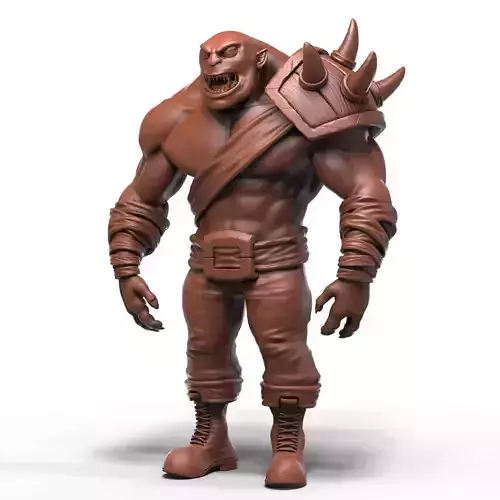 High Poly Monster Sculpt