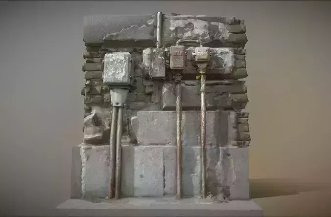 Wall detail from Andrassy Avenue