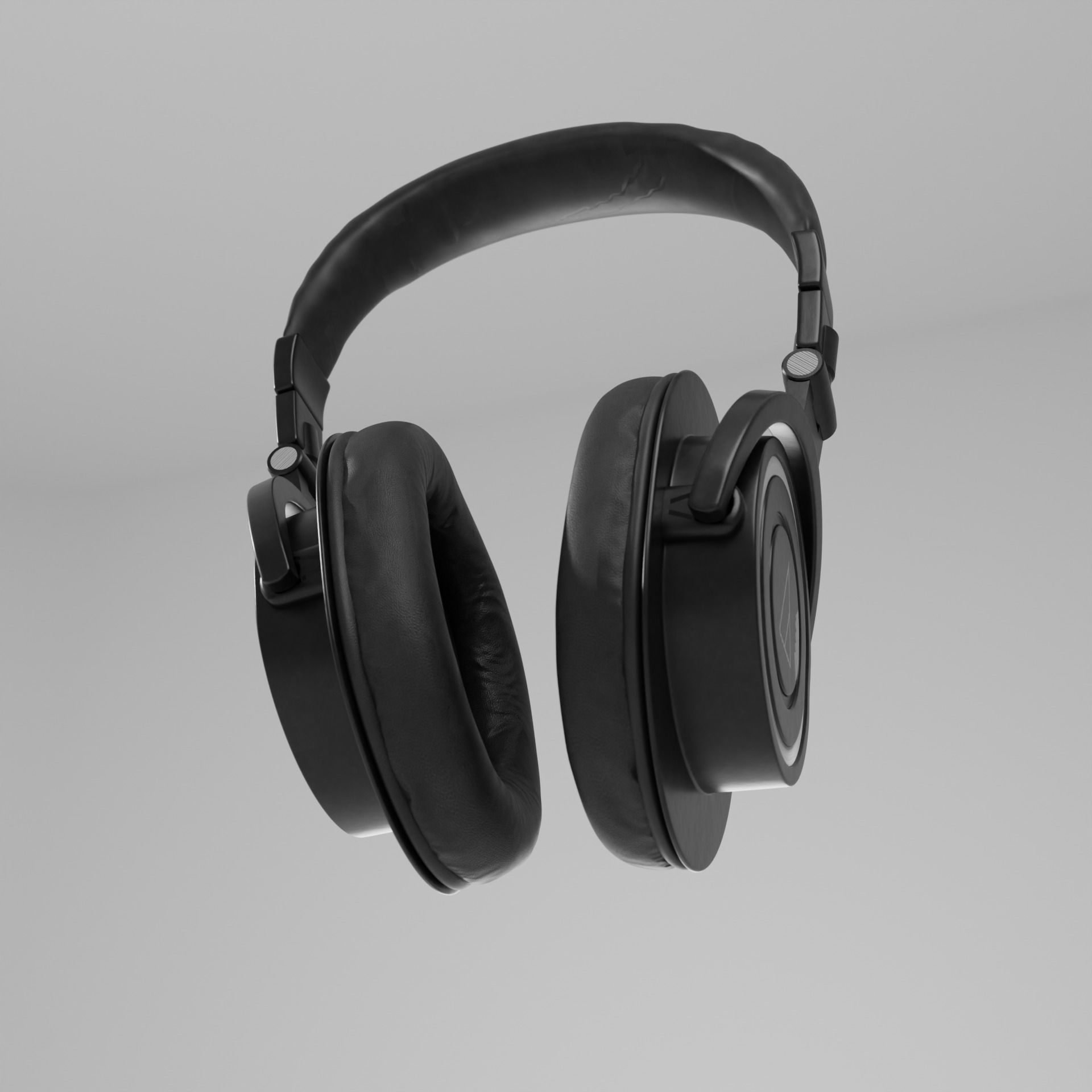 Heaphones - Ath-m50x Free 3D model_2
