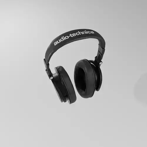 Heaphones - Ath-m50x Free 3D model