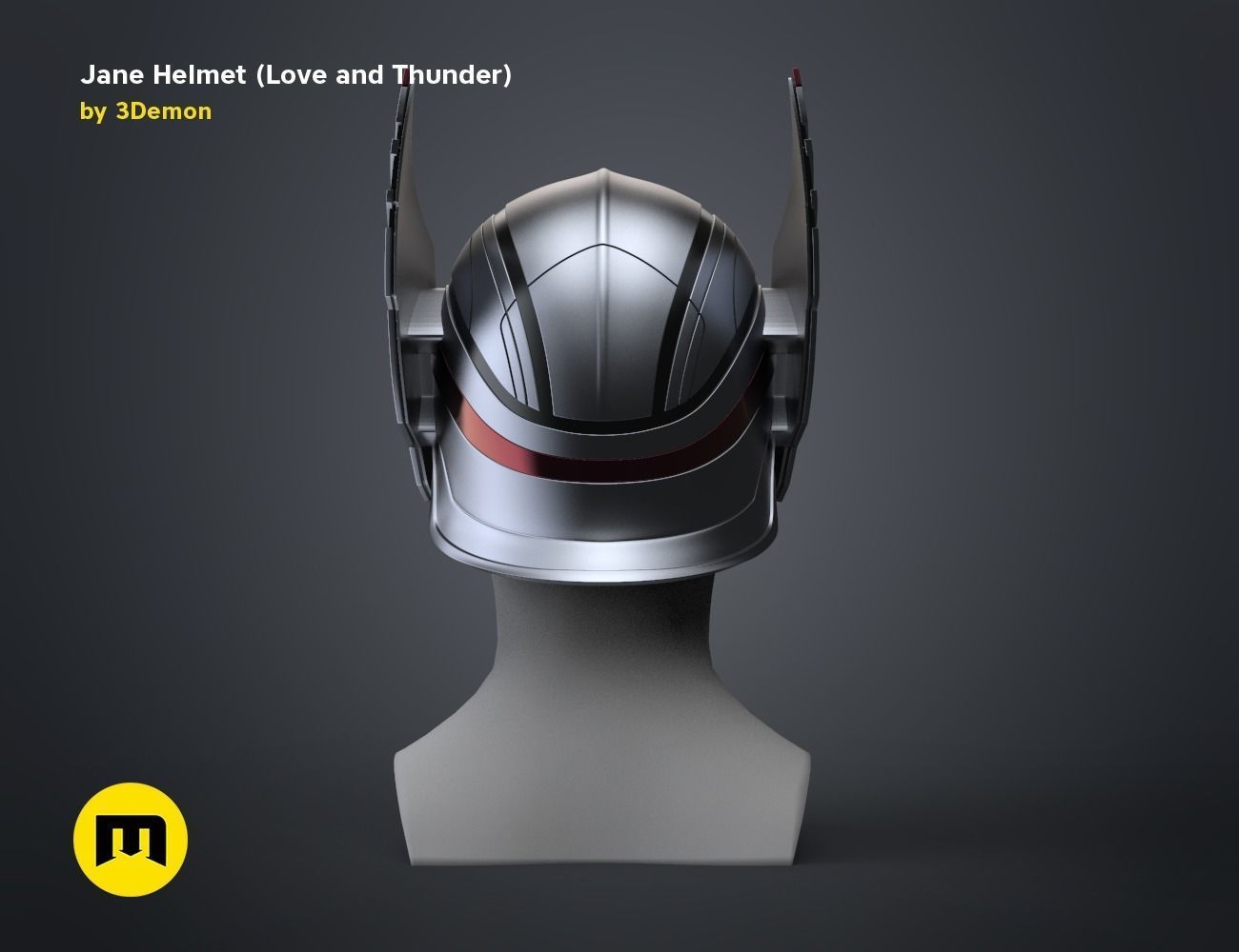 Jane helmet - Love and Thunder 3D print model_2