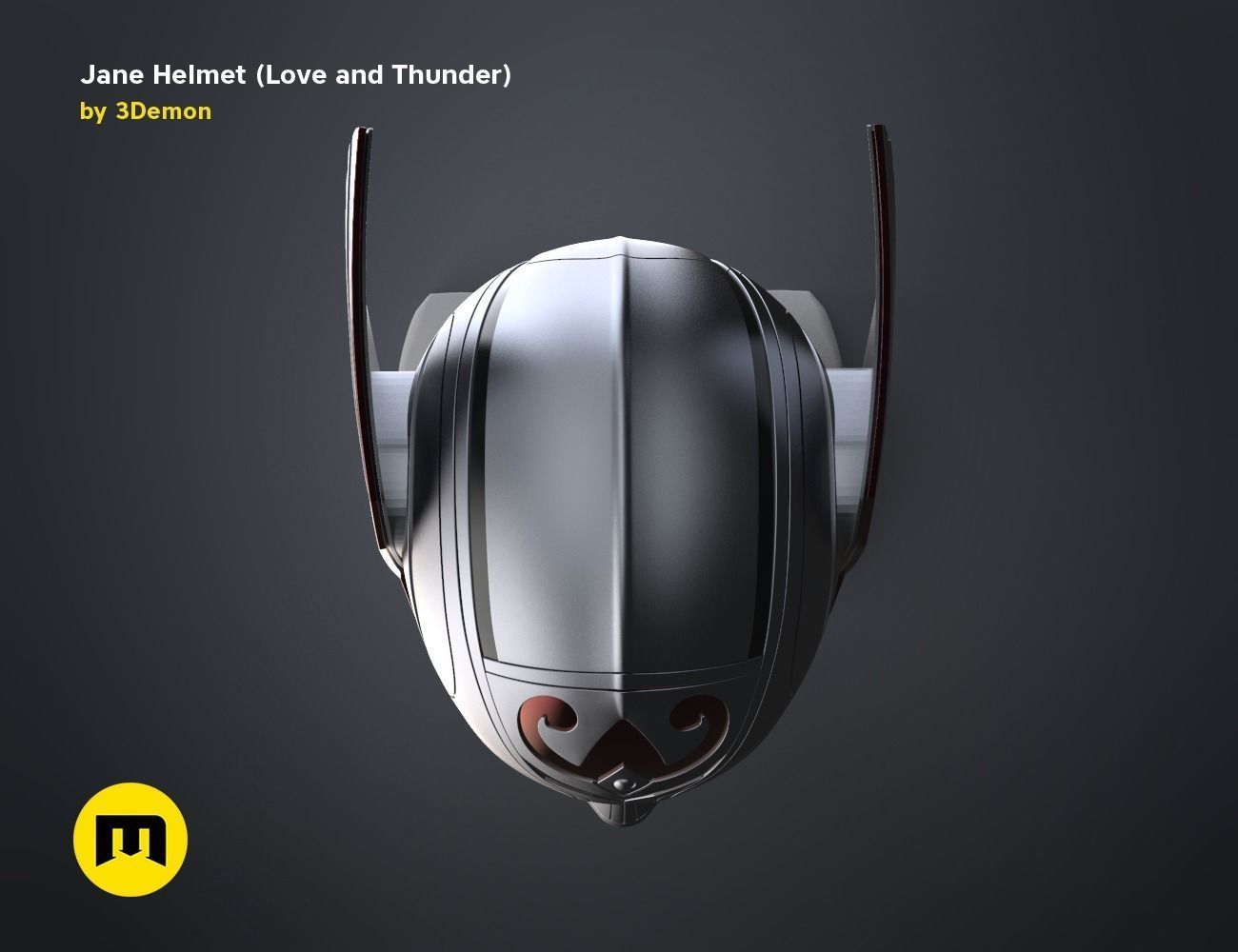 Jane helmet - Love and Thunder 3D print model_4