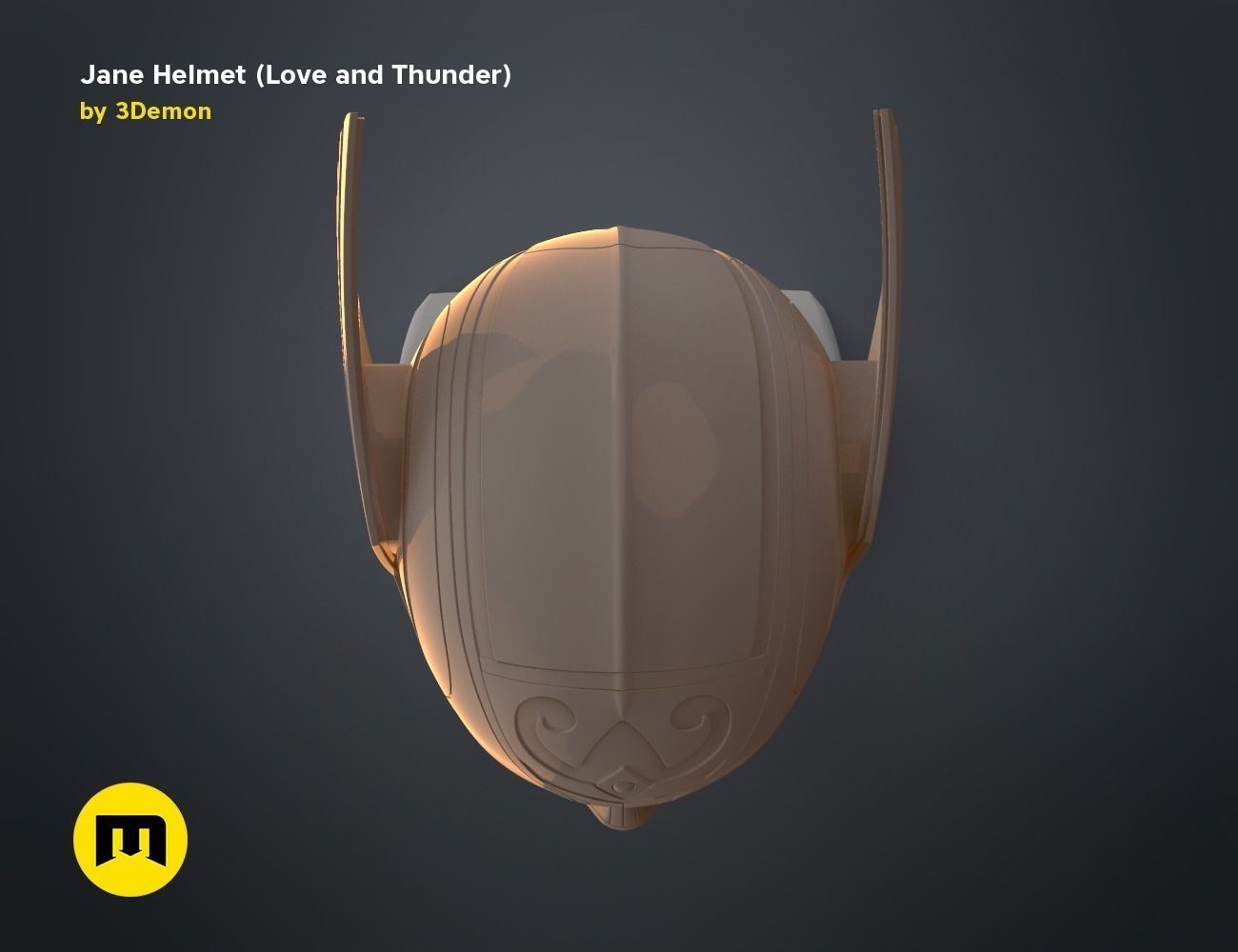 Jane helmet - Love and Thunder 3D print model_13
