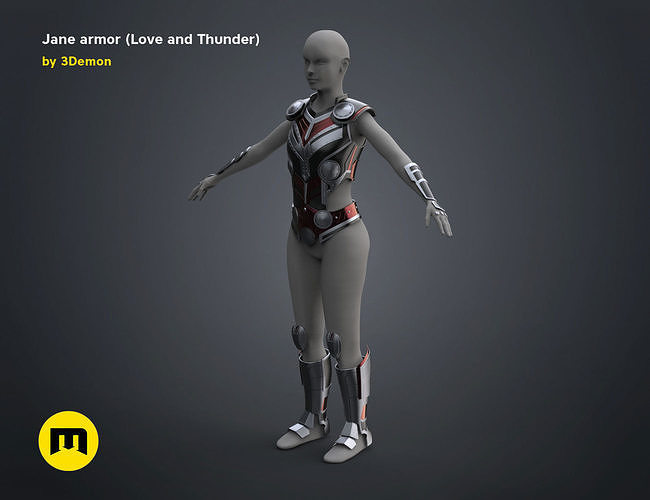 Jane armor - Love and Thunder 3D print model