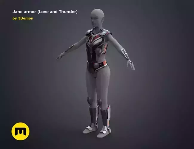 Jane armor - Love and Thunder