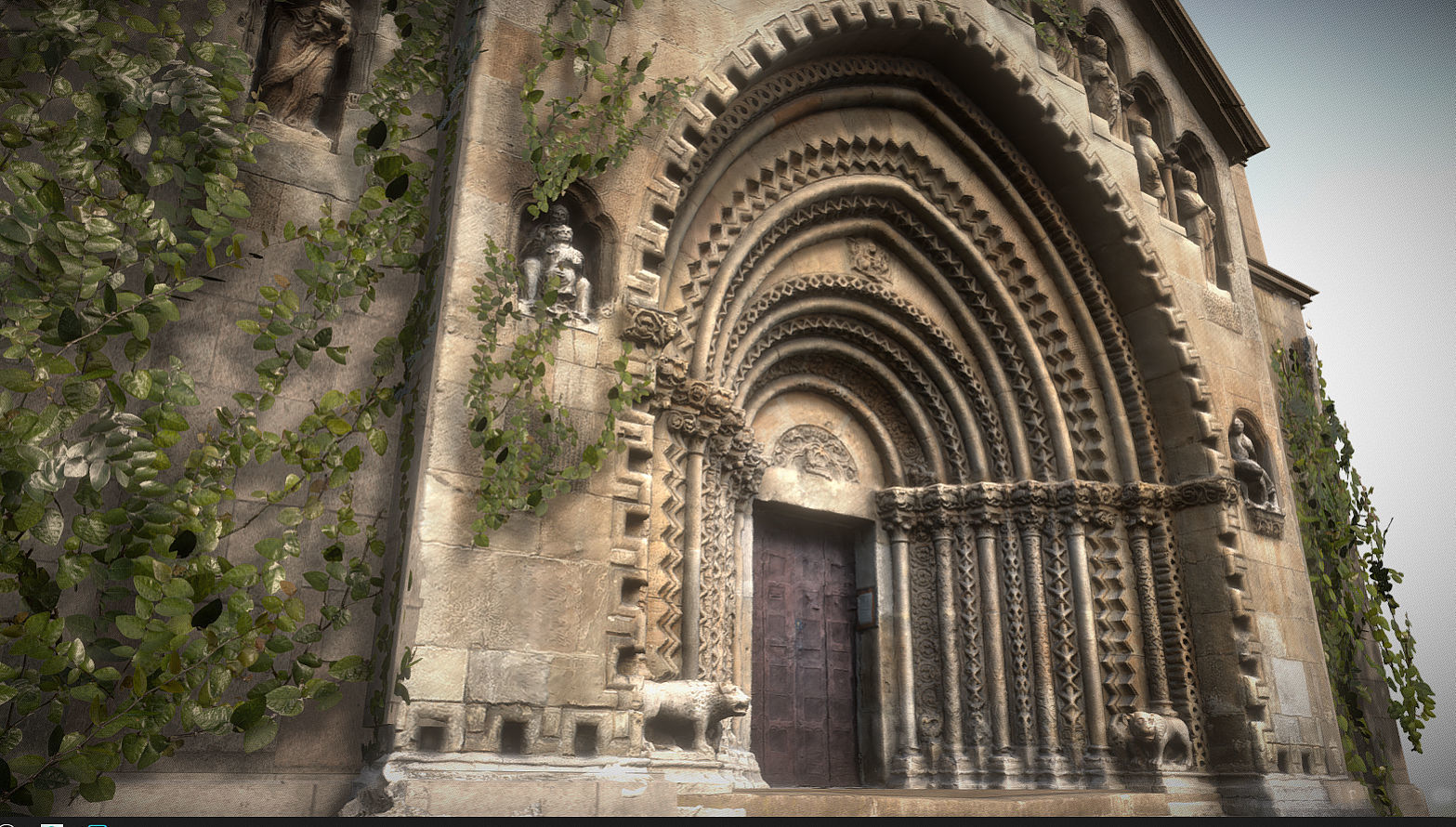 The Jaki chapel - Jaki kapolna 3D model_1