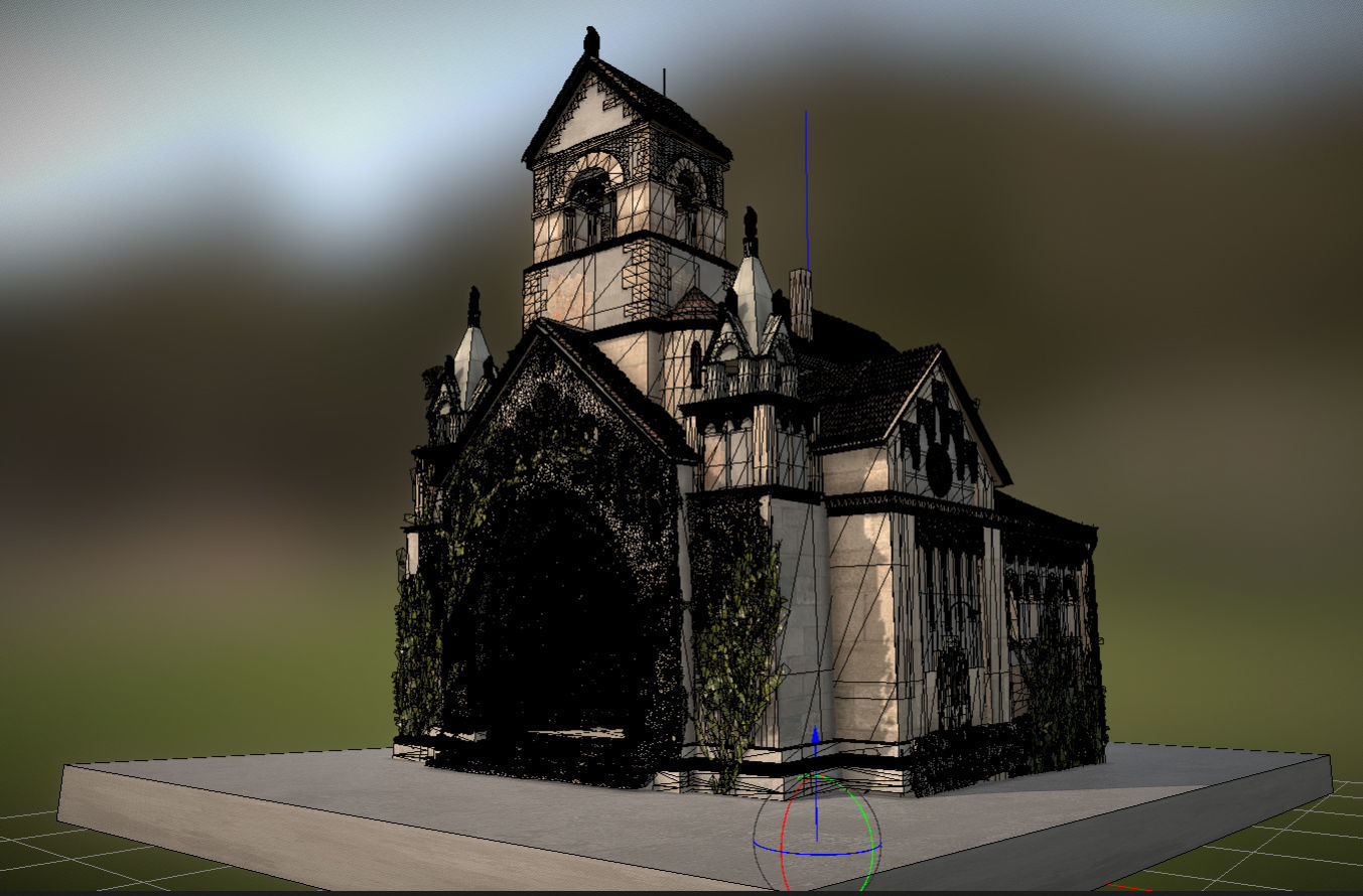 The Jaki chapel - Jaki kapolna 3D model_6