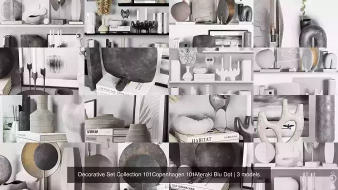 Decorative Set Collection 101Copenhagen 101Meraki Blu Dot 