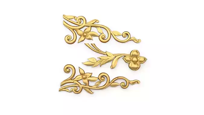 Classic decor ornament 131