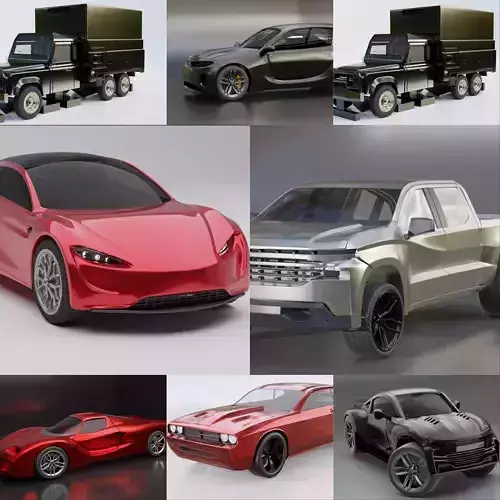 3d Car Collections