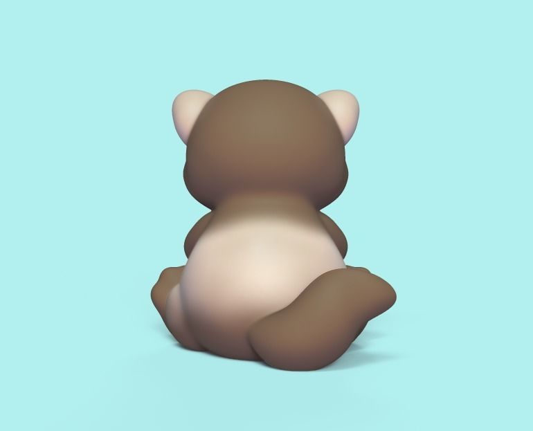 Ferret Book 3D print model_3