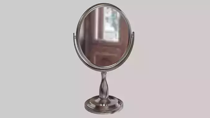 Mirror 1 oval vanity