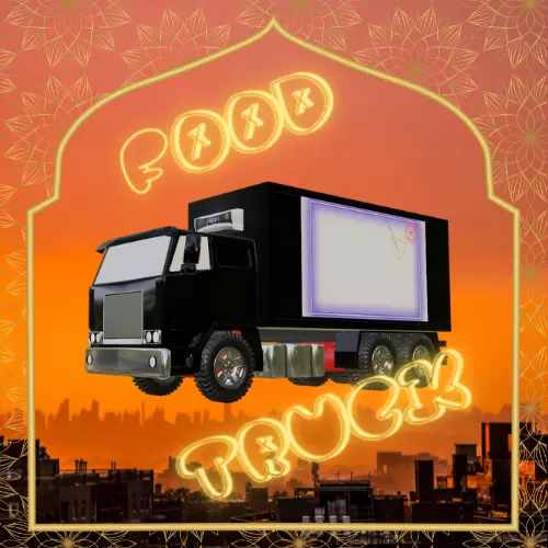 Food Truck Peterbuild Low-poly 3D model